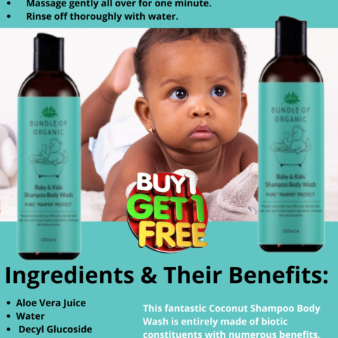 Coconut Shampoo Body Wash